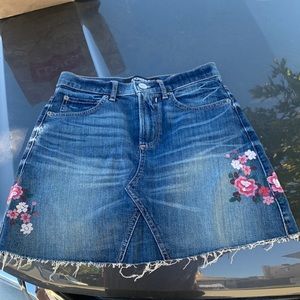 Express denim skirt Size 0